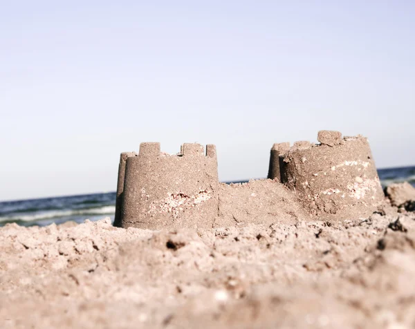 stock image Sand castle