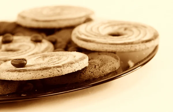 Soubory cookie sladkosti — Stock fotografie