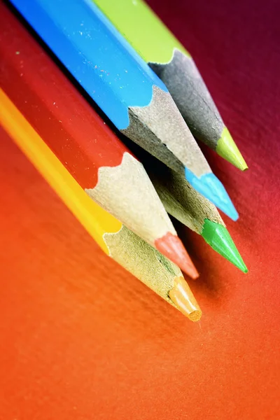 Острые карандаши — стоковое фото
