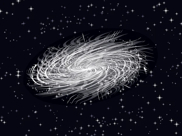 Galaxie — Stockvektor