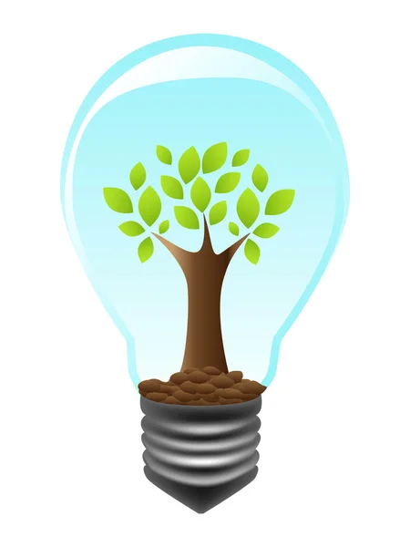Eco bulb — Stock Vector