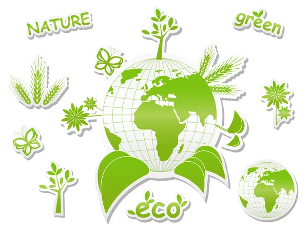 Eco πλανήτη — Διανυσματικό Αρχείο