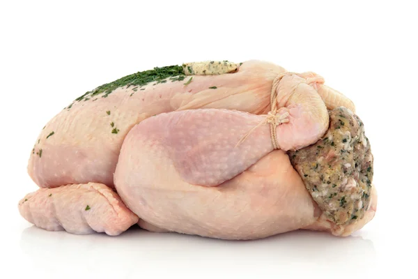 Kyckling med fyllning — Stockfoto