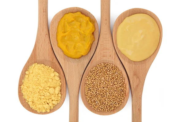 Mustard Selection Stock Photo
