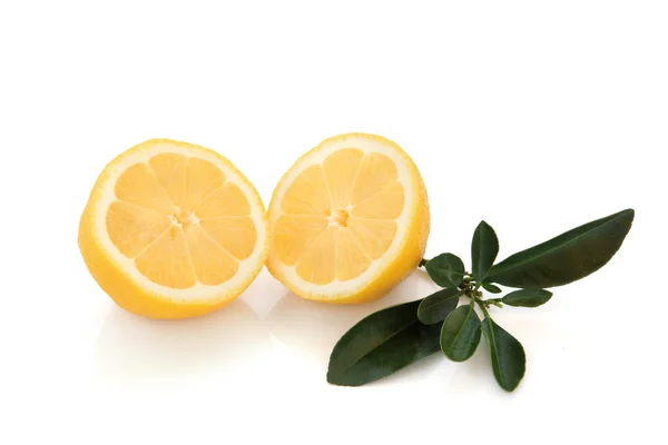 Половинки лимона — стоковое фото
