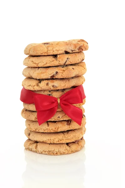 Traiter les cookies aux pépites de chocolat — Photo