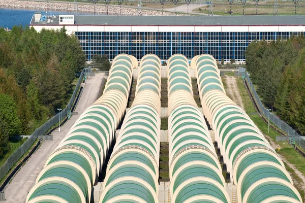 Vannkraftverk – stockfoto