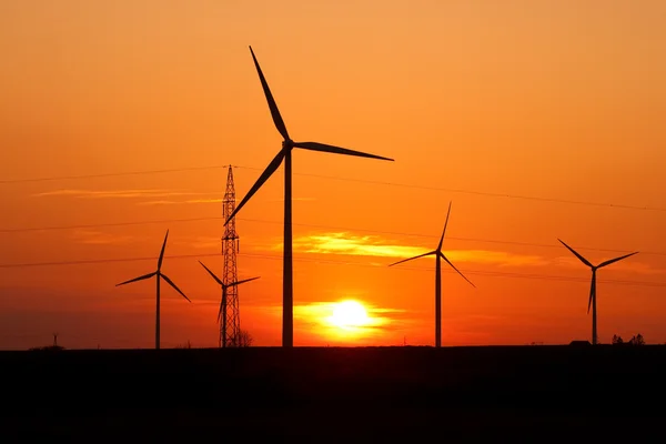Wind turbines — Stock Photo, Image