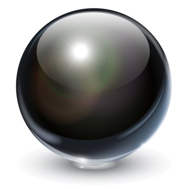 Glass sphere clipart