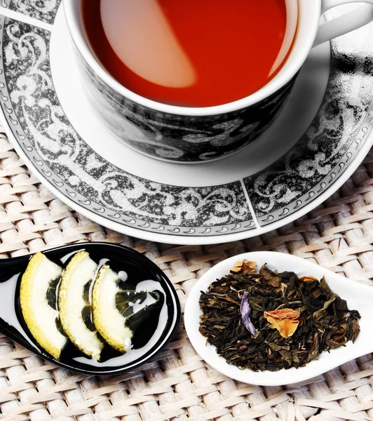 Xícara saudável de chá — Fotografia de Stock