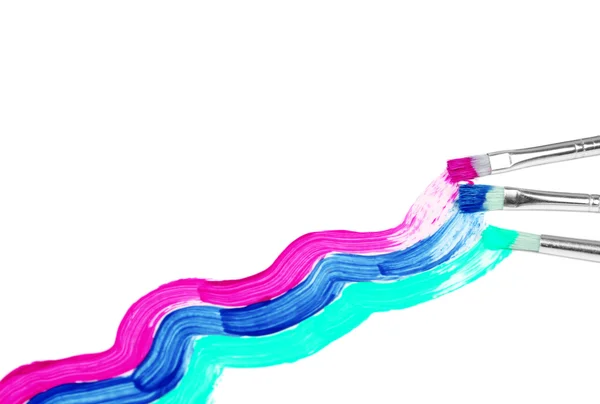 Fundo de ondas coloridas — Fotografia de Stock