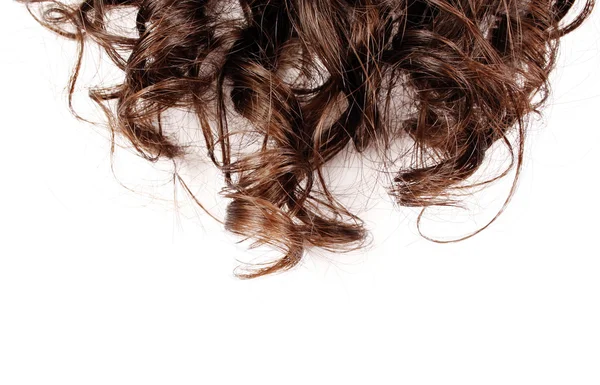 Beautiful curly hair — Stock Photo, Image