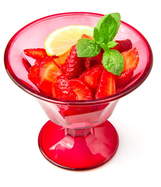 Strawberry cup — Stock Photo, Image