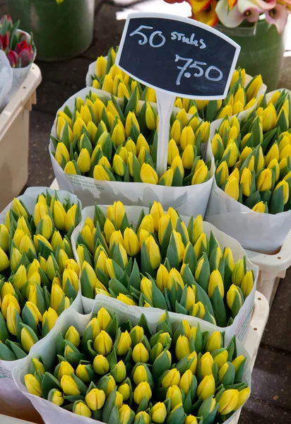 stock image Flowers market