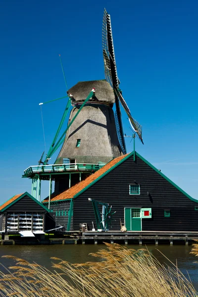 Molino de viento en Holanda —  Fotos de Stock