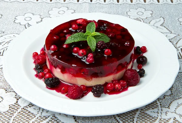 A berry fruits tart — Stock Photo, Image