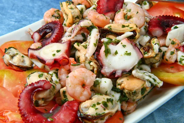 Salad seafood — Stok Foto