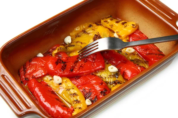 Grilled pepper — Stok fotoğraf