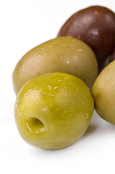 Оливковый макро — стоковое фото