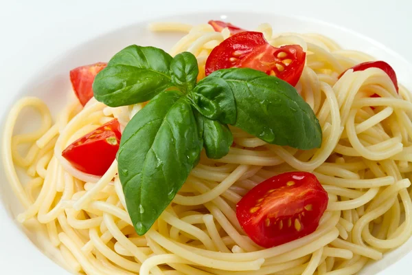Espaguetis con tomate — Foto de Stock