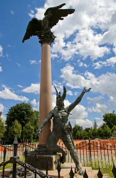 Rei Umberto I monumento na colina Superga, Turim — Fotografia de Stock