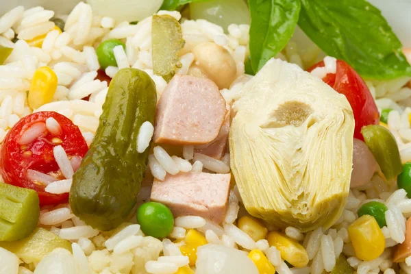 Rice salad — Stock Photo, Image