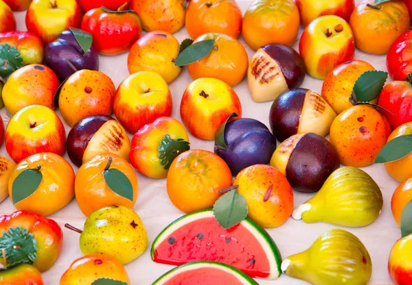 Fruta de mazapán —  Fotos de Stock