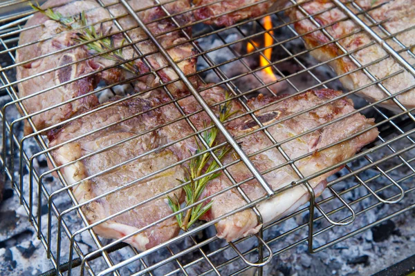 Barbekü biftek — Stok fotoğraf