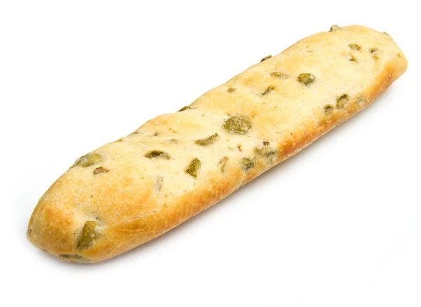 Chléb s olivami — Stock fotografie