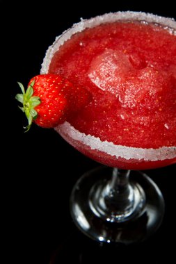 Strawberry cocktail clipart