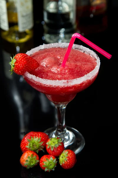 Cocktail aux fraises — Photo