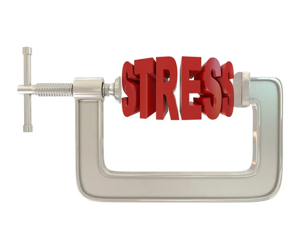 G braçadeira e texto Stress Fotos De Bancos De Imagens