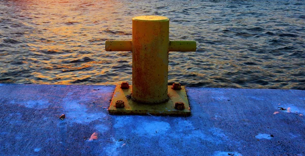 ポート ドーバーに沈む夕日 — ストック写真