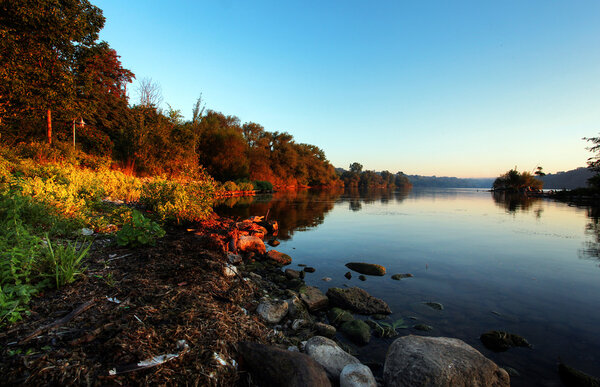 Восход солнца над Гамильтоном
