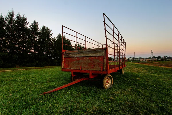 Steel wagon — Stock Photo, Image