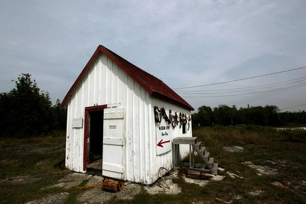 Oude shack — Stockfoto
