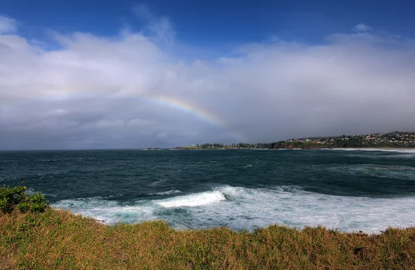 海洋上的彩虹 — 图库照片