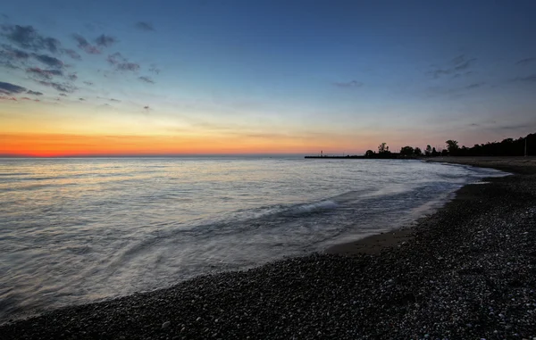 Beach at sunset — Stock Photo, Image