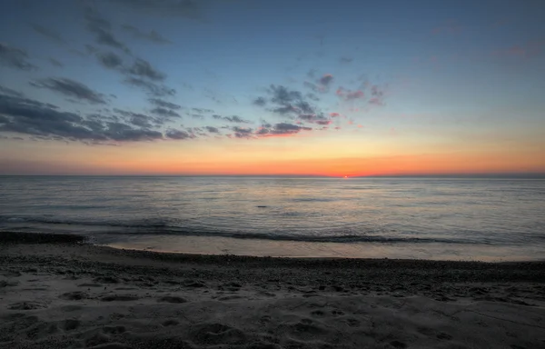 Spiaggia al tramonto — Foto Stock