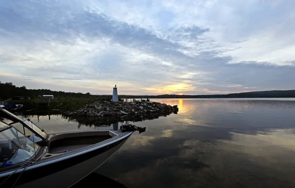 Island sunset — Stock Photo, Image