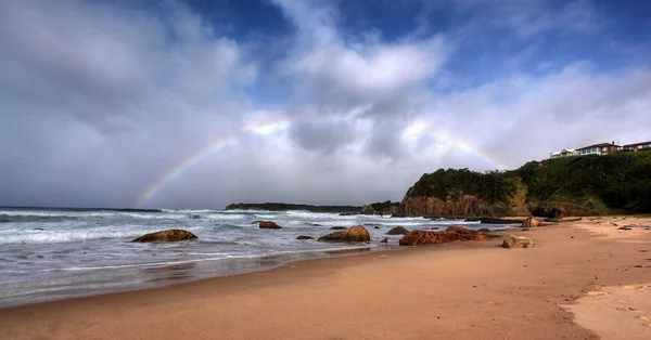Rainbow over the ocean — Stock Photo, Image