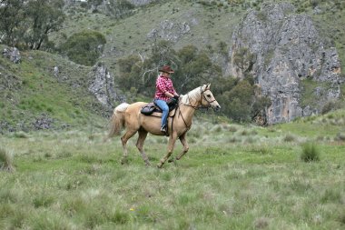 kadın at binicisi