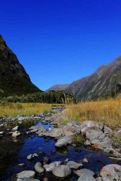 Paisaje de montaña en Nueva Zelanda — Foto de Stock