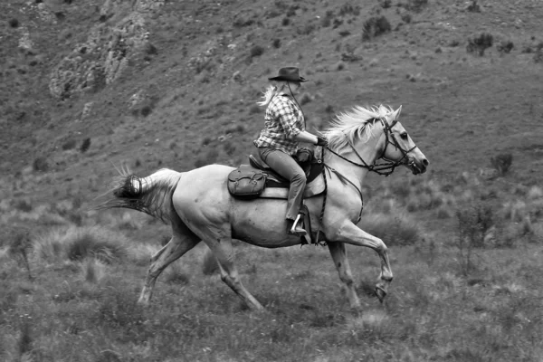 Jeździec kobiece — Zdjęcie stockowe