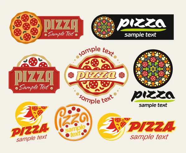 Pizza set — Stock Image Pizza set Stock Image
