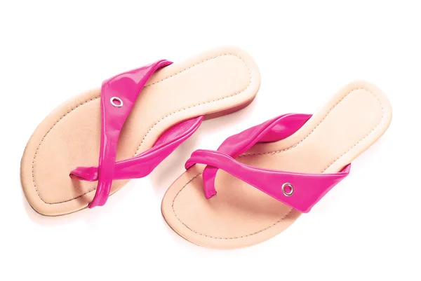 Par de sandálias rosa — Fotografia de Stock