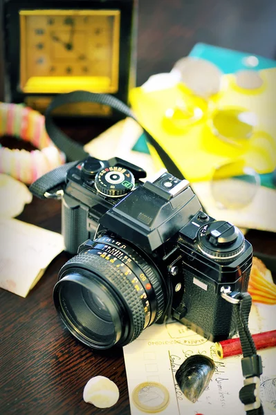 Fotocamera vintage — Foto Stock