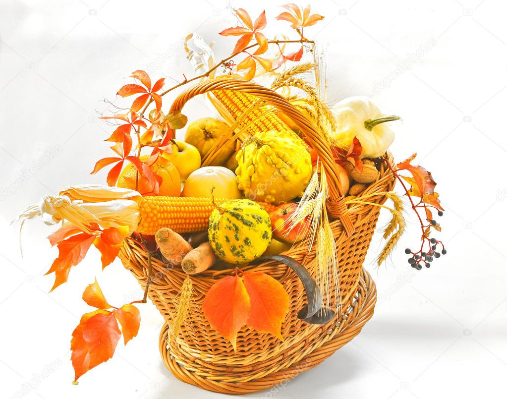 Harvest basket Stock Photo by ©jordache 5736669