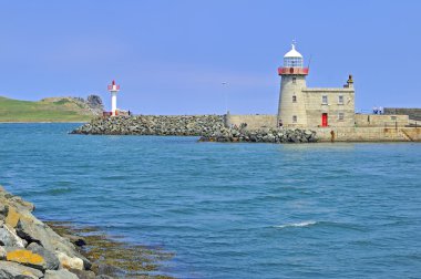 howth limanın İrlanda deniz feneri