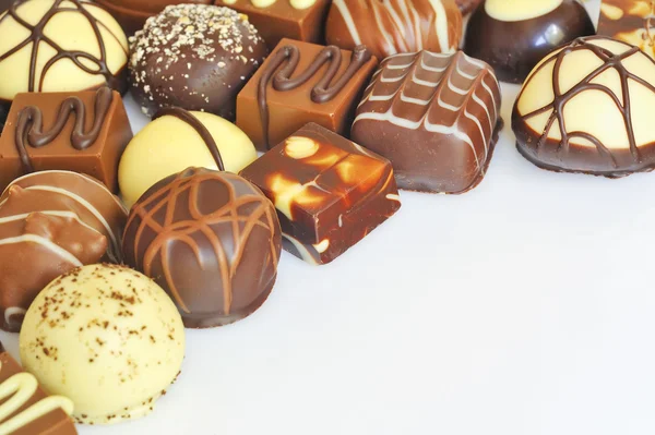 Chocolate candy variety — Stock Photo, Image